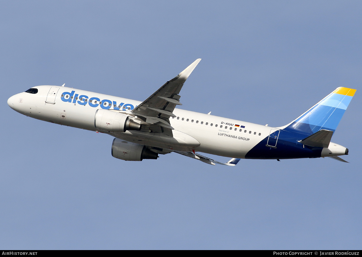 Aircraft Photo of D-AIUU | Airbus A320-214 | Discover Airlines | AirHistory.net #642885