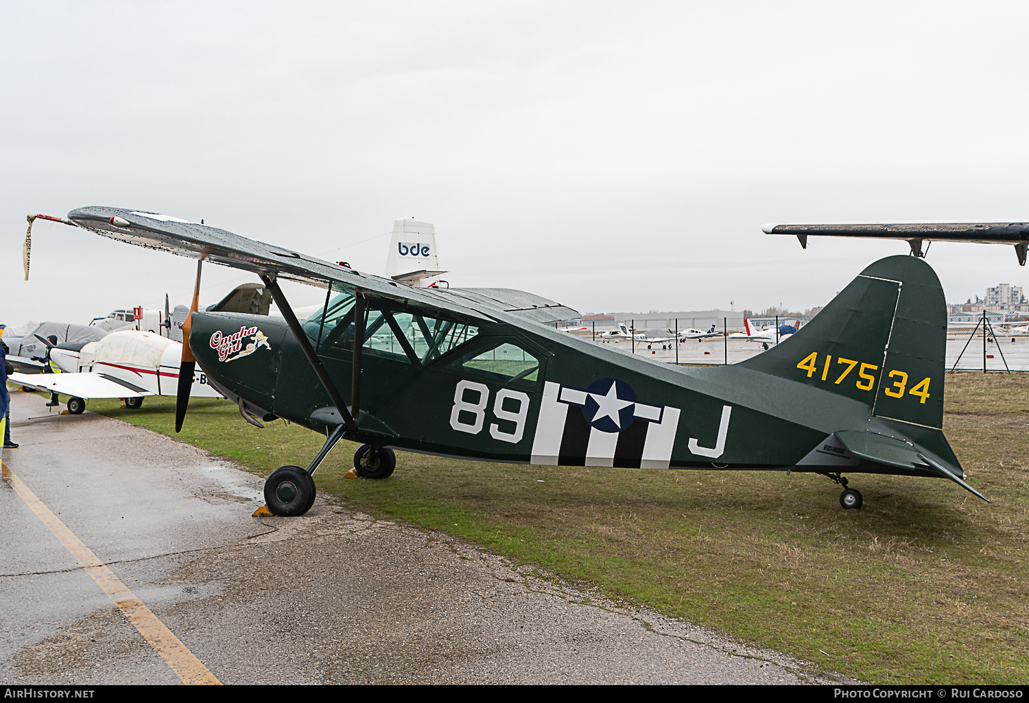 Aircraft Photo of EC-KSO | Stinson L-5E Sentinel | USA - Air Force | AirHistory.net #642895