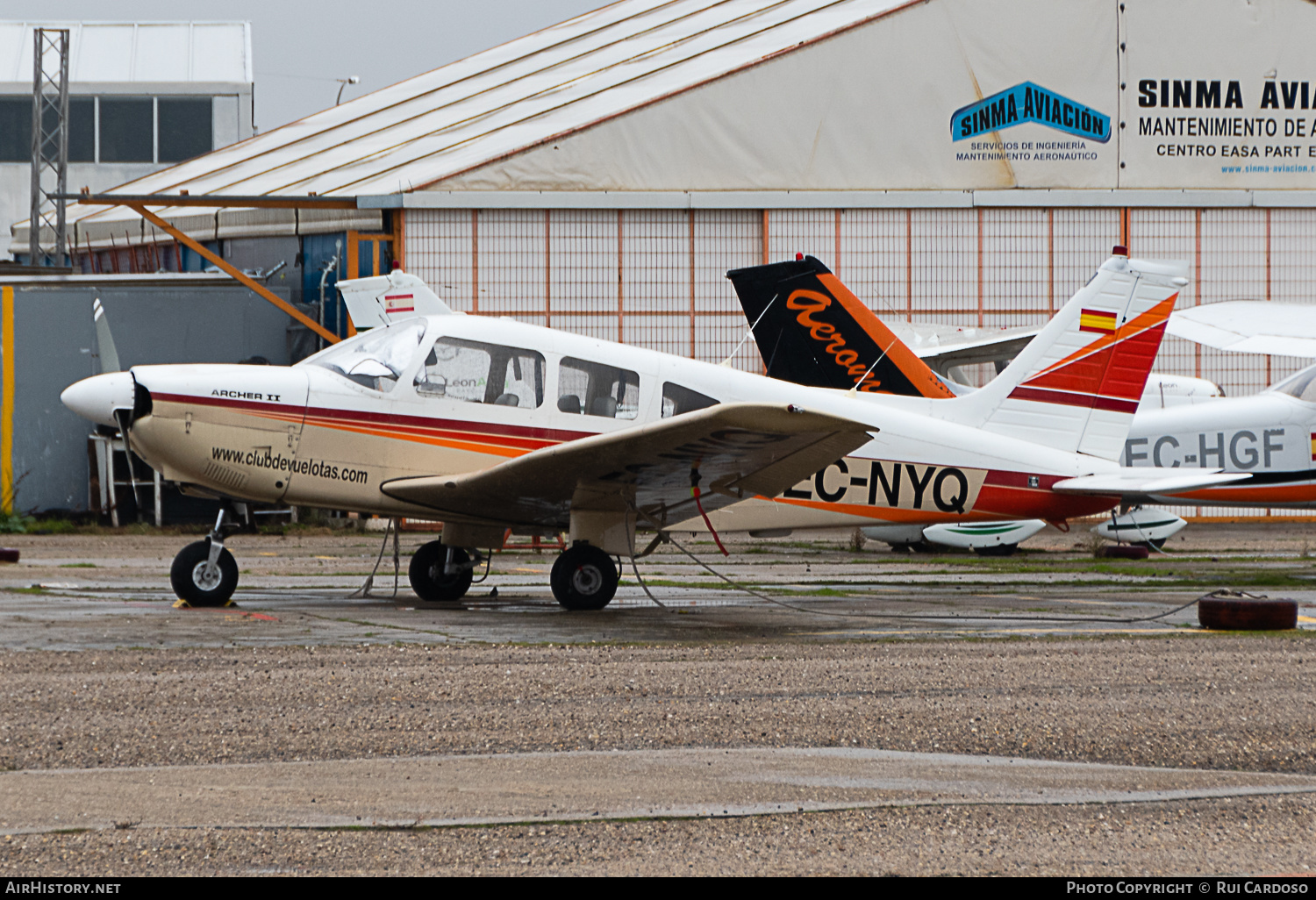 Aircraft Photo of EC-NYQ | Piper PA-28-181 Archer II | Club de Vuelo TAS | AirHistory.net #642913