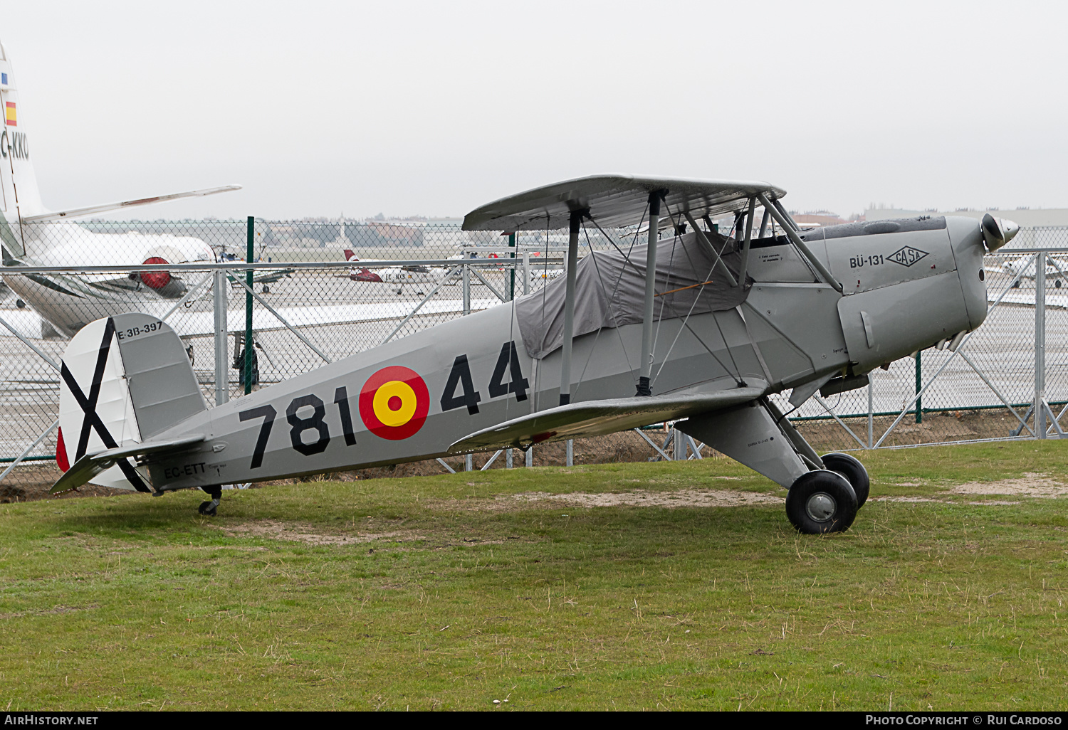 Aircraft Photo of EC-ETT | CASA 1.131E Jungmann | Spain - Air Force | AirHistory.net #642920