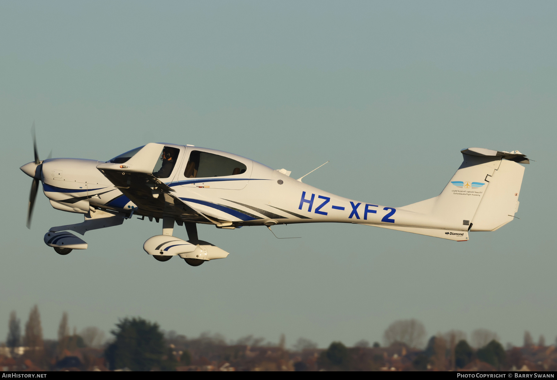 Aircraft Photo of HZ-XF2 | Diamond DA40 NG Diamond Star | OxfordSaudia Flight Academy | AirHistory.net #642925