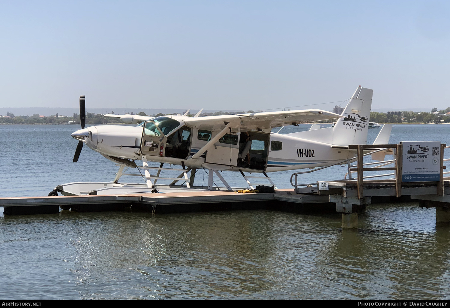 Aircraft Photo of VH-UOZ | Cessna 208 Caravan I | Swan River Seaplanes | AirHistory.net #642926