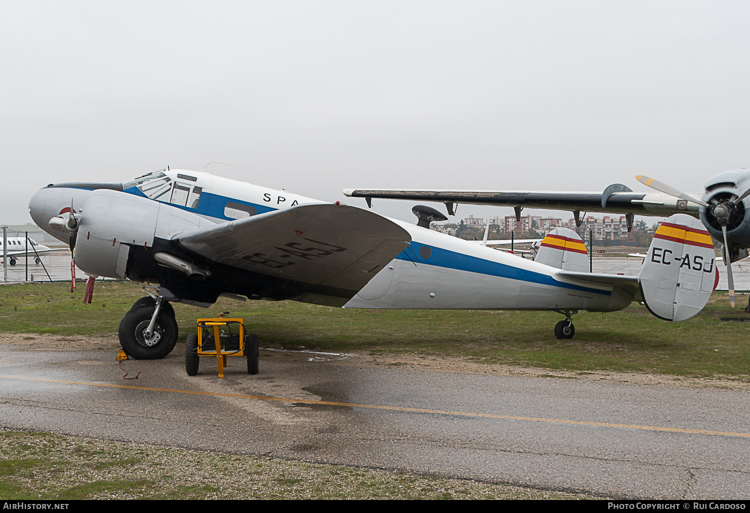 Aircraft Photo of EC-ASJ | Beech C-45H Expeditor | Fundación Infante de Orleans | Spantax | AirHistory.net #642938