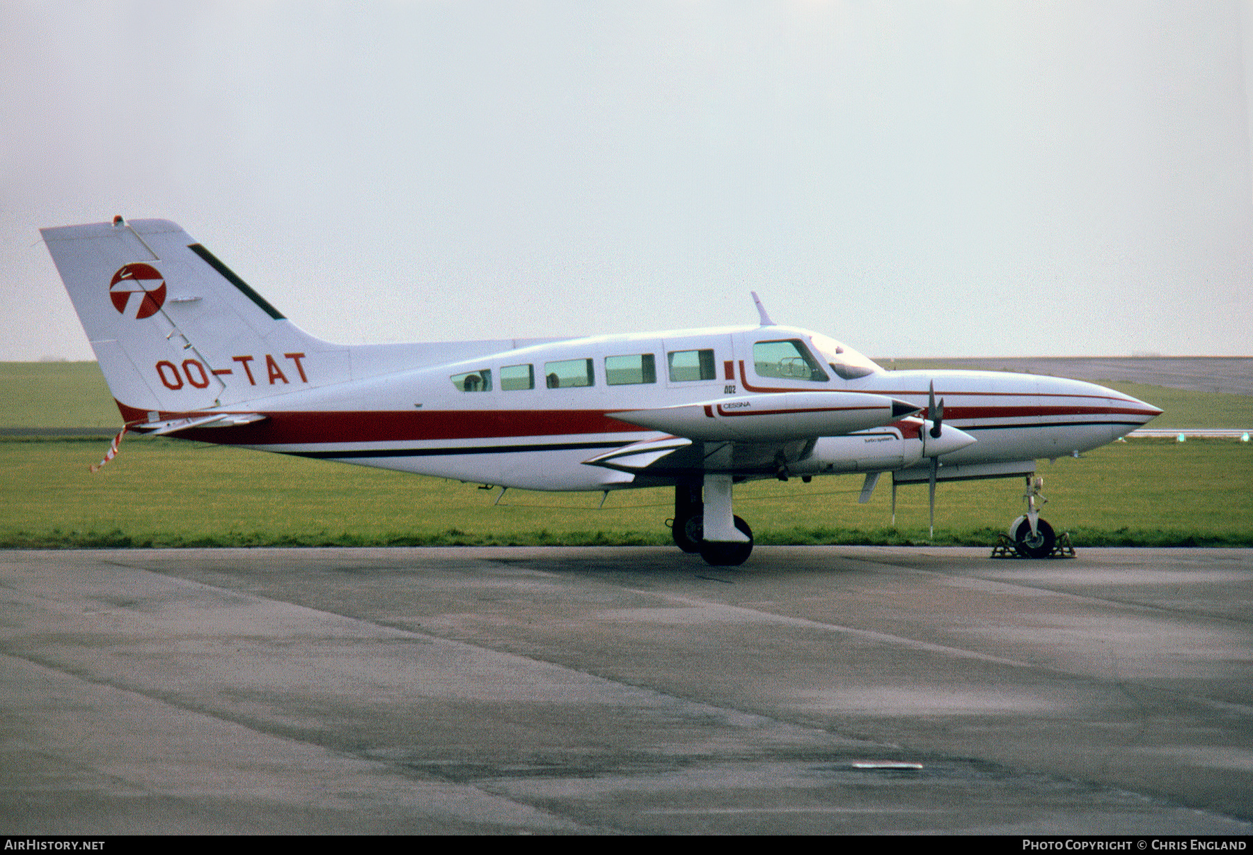 Aircraft Photo of OO-TAT | Cessna 402B | AirHistory.net #642939