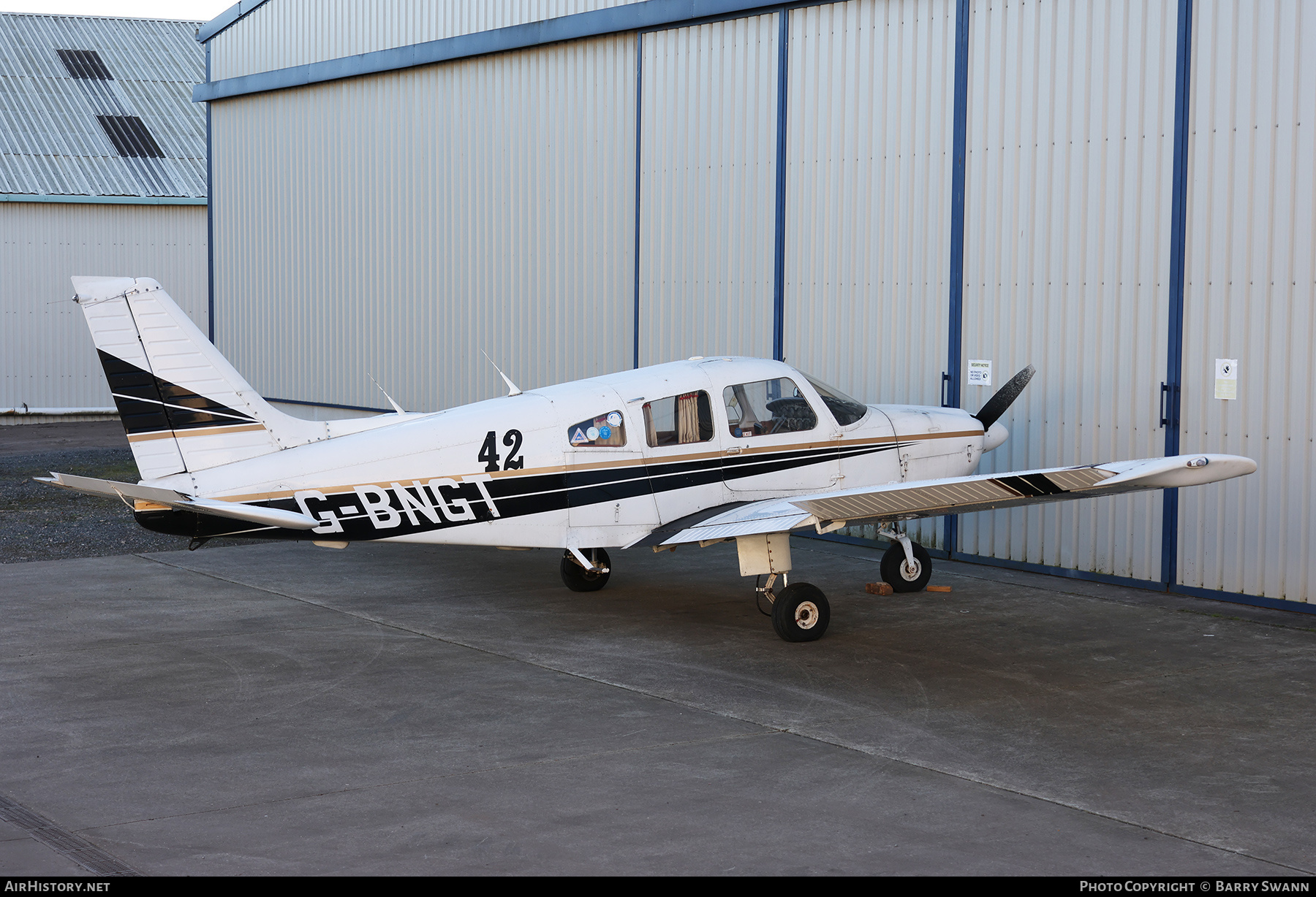 Aircraft Photo of G-BNGT | Piper PA-28-181 Cherokee Archer II | AirHistory.net #642940