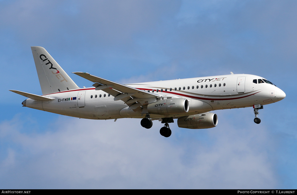 Aircraft Photo of EI-FWB | Sukhoi SSJ-100-95B Superjet 100 (RRJ-95B) | CityJet | AirHistory.net #642942