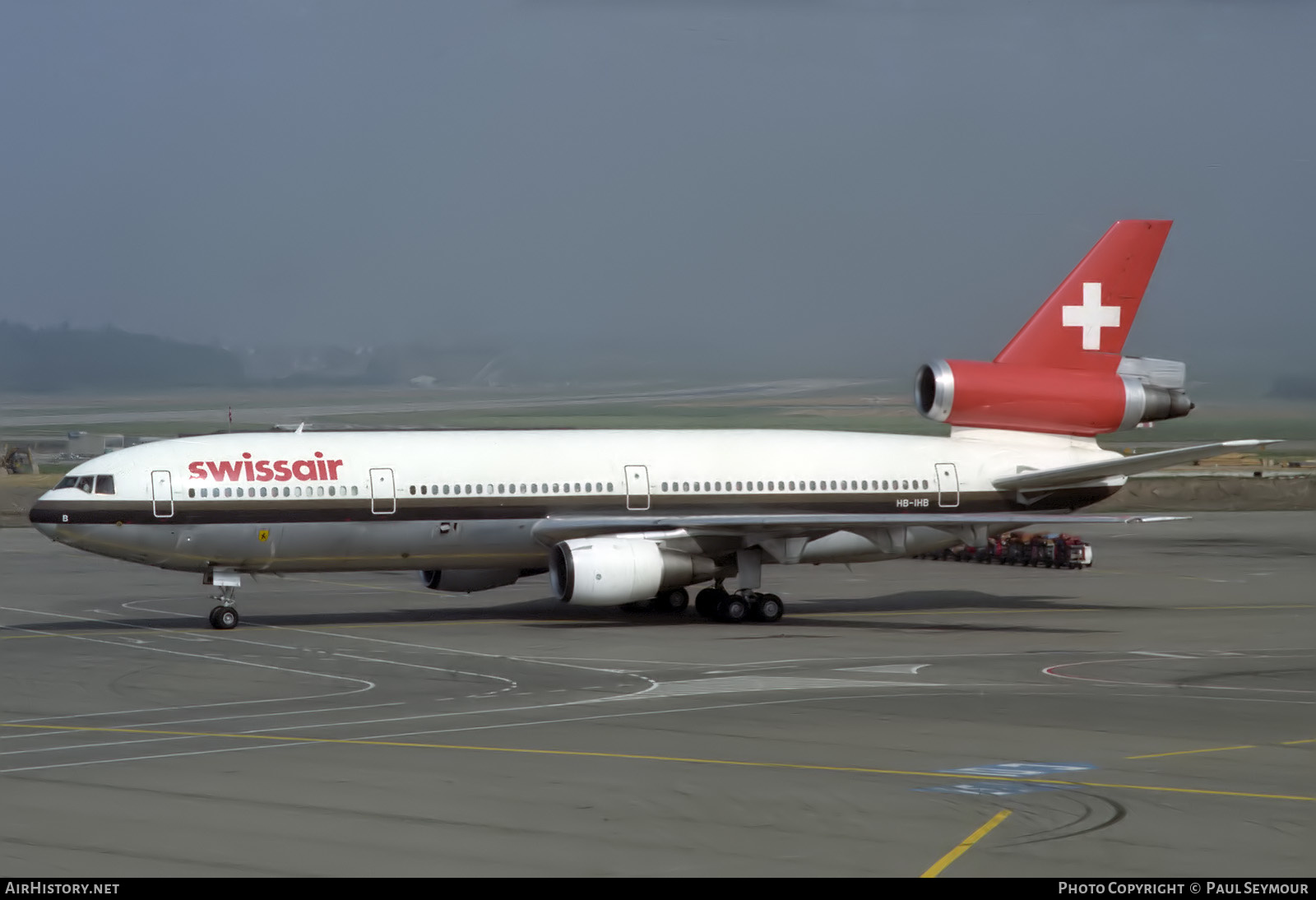 Aircraft Photo of HB-IHB | McDonnell Douglas DC-10-30 | Swissair | AirHistory.net #642977