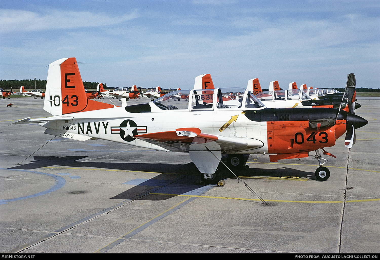 Aircraft Photo of 161043 / 1043 | Beech T-34C Turbo Mentor (45) | USA - Navy | AirHistory.net #642982