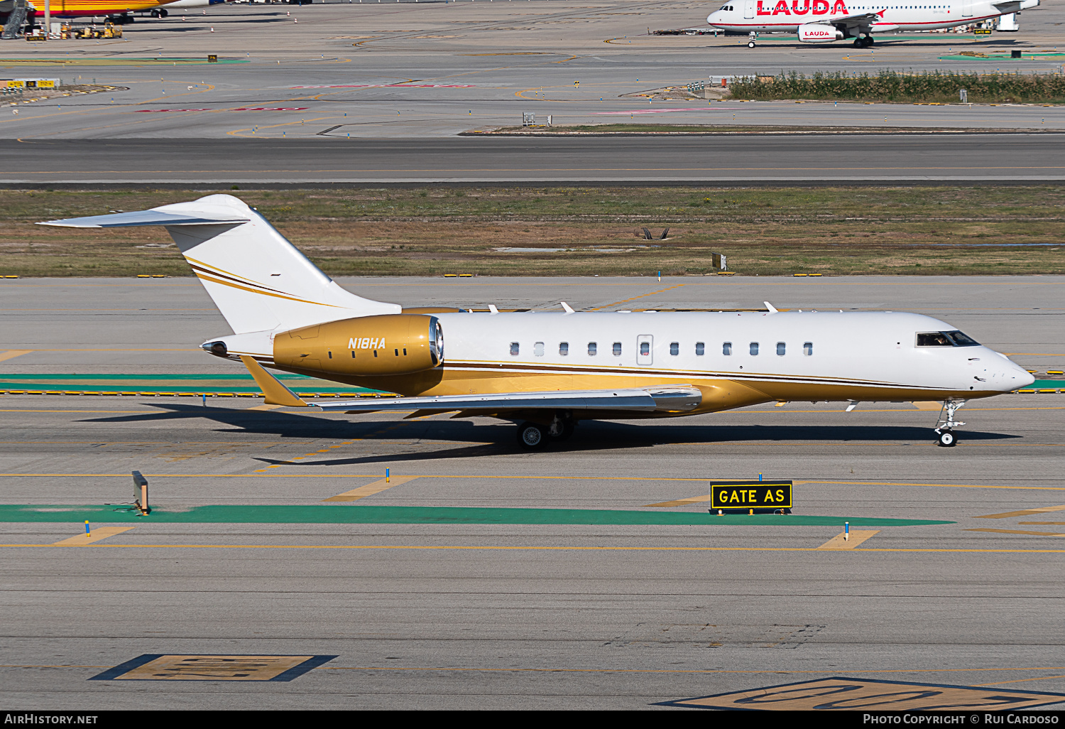 Aircraft Photo of N18HA | Bombardier Global 5000 (BD-700-1A11) | AirHistory.net #642989