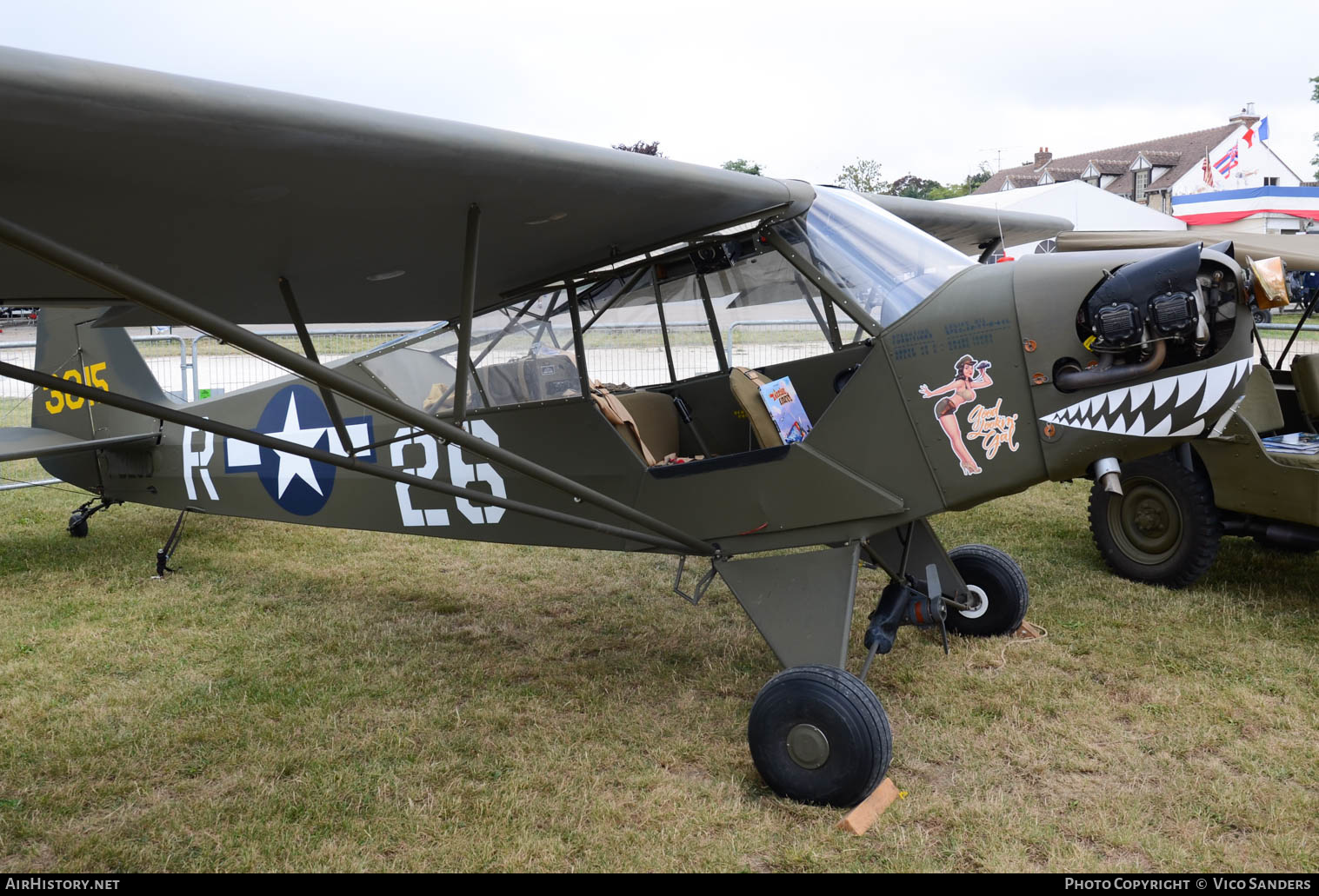 Aircraft Photo of F-BEGD / 3815 | Piper L-4B Cub (J-3C-65D) | USA - Air Force | AirHistory.net #642990