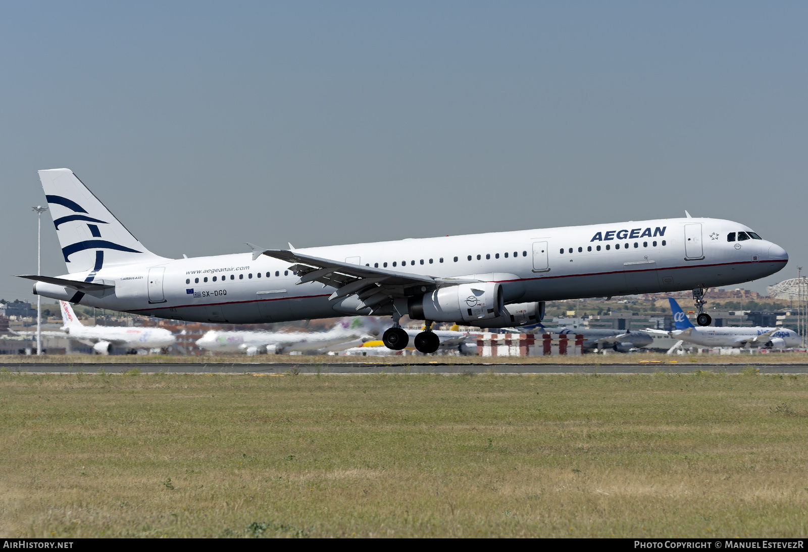 Aircraft Photo of SX-DGQ | Airbus A321-232 | Aegean Airlines | AirHistory.net #643003