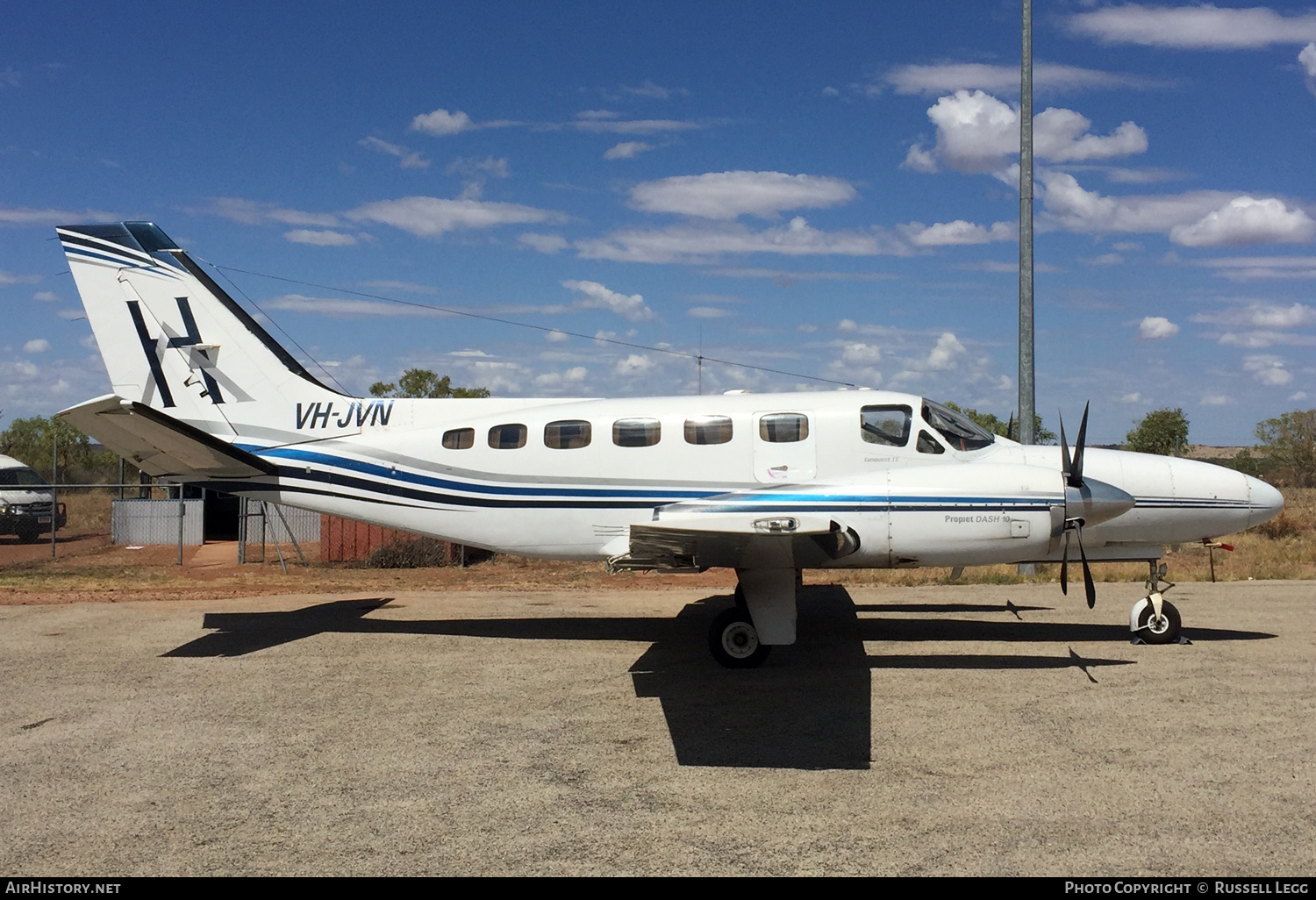 Aircraft Photo of VH-JVN | Cessna 441 Conquest | Hardy Aviation | AirHistory.net #643004