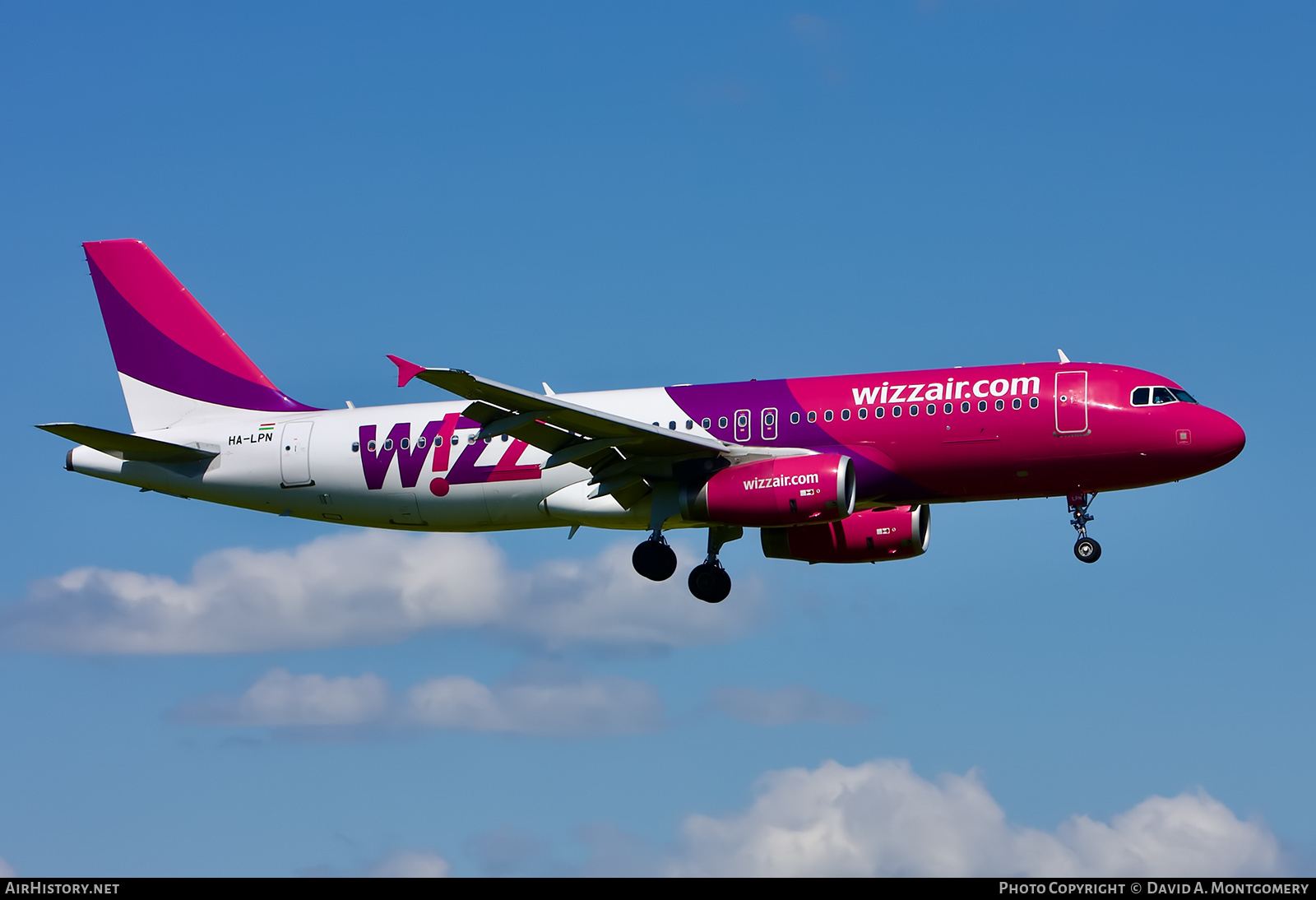 Aircraft Photo of HA-LPN | Airbus A320-232 | Wizz Air | AirHistory.net #643012