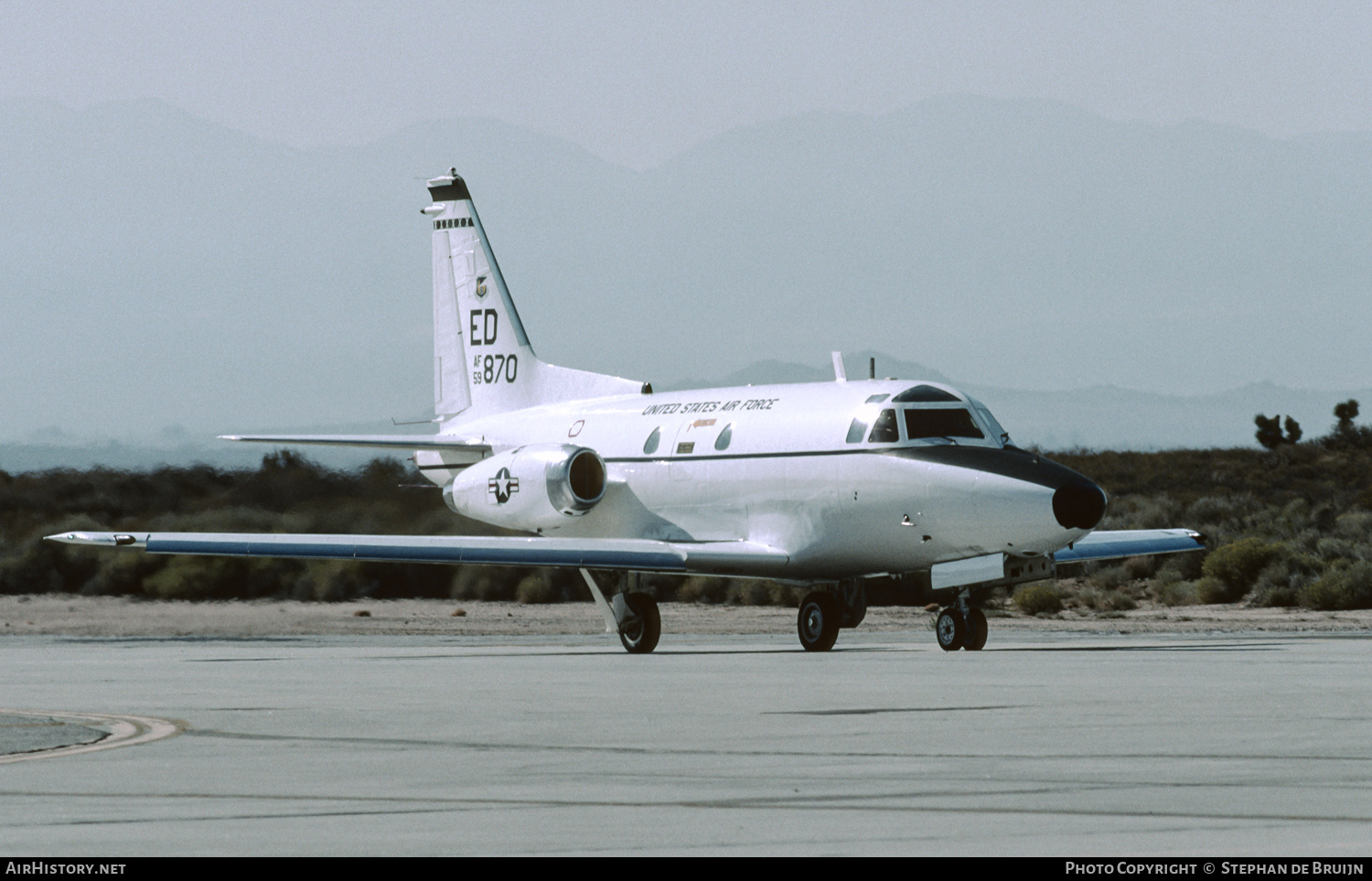 Aircraft Photo of 59-2870 / AF59-870 | North American NT-39A | USA - Air Force | AirHistory.net #643017