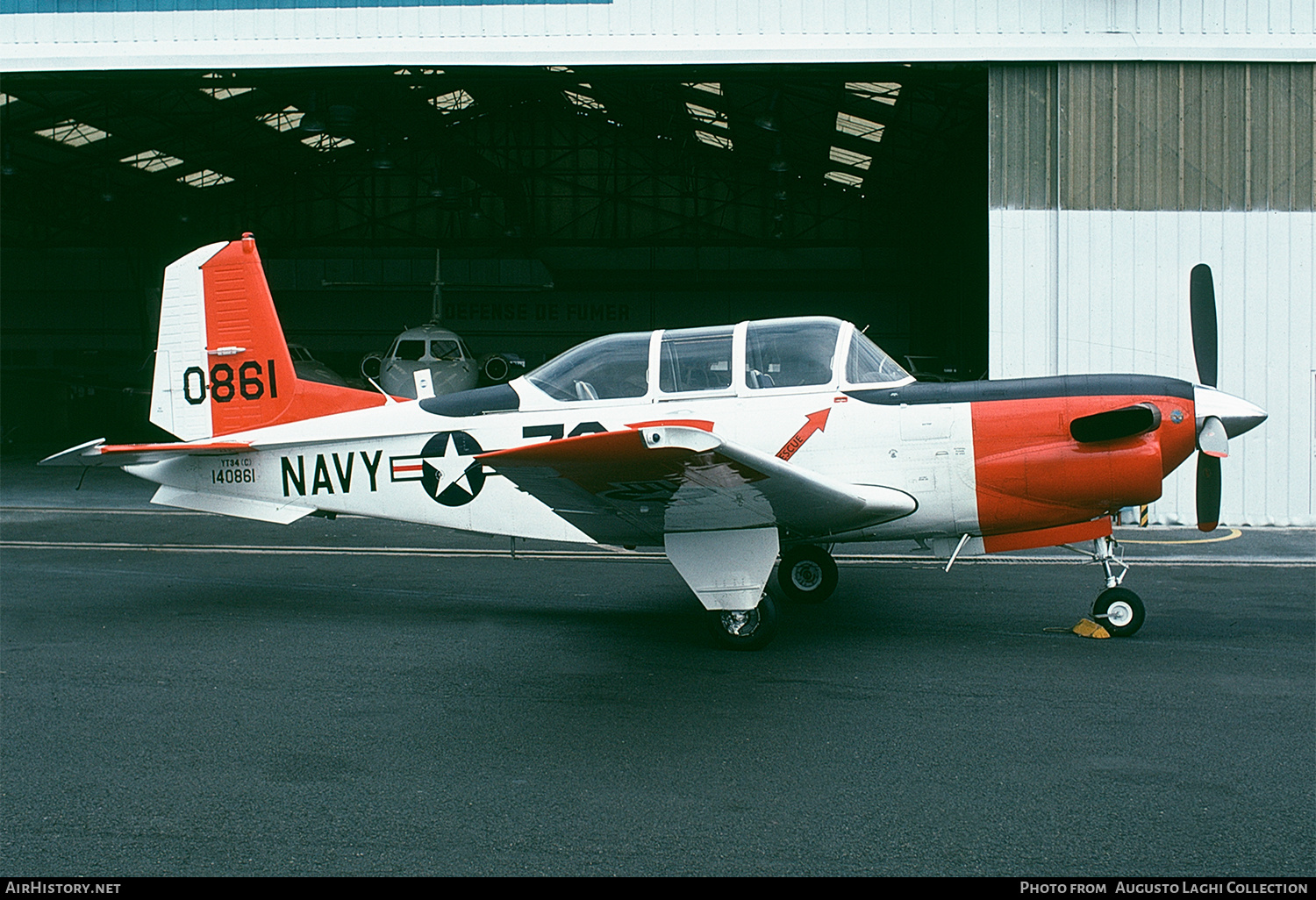 Aircraft Photo of 140861 / 0861 | Beech YT-34C Turbo Mentor | USA - Navy | AirHistory.net #643018