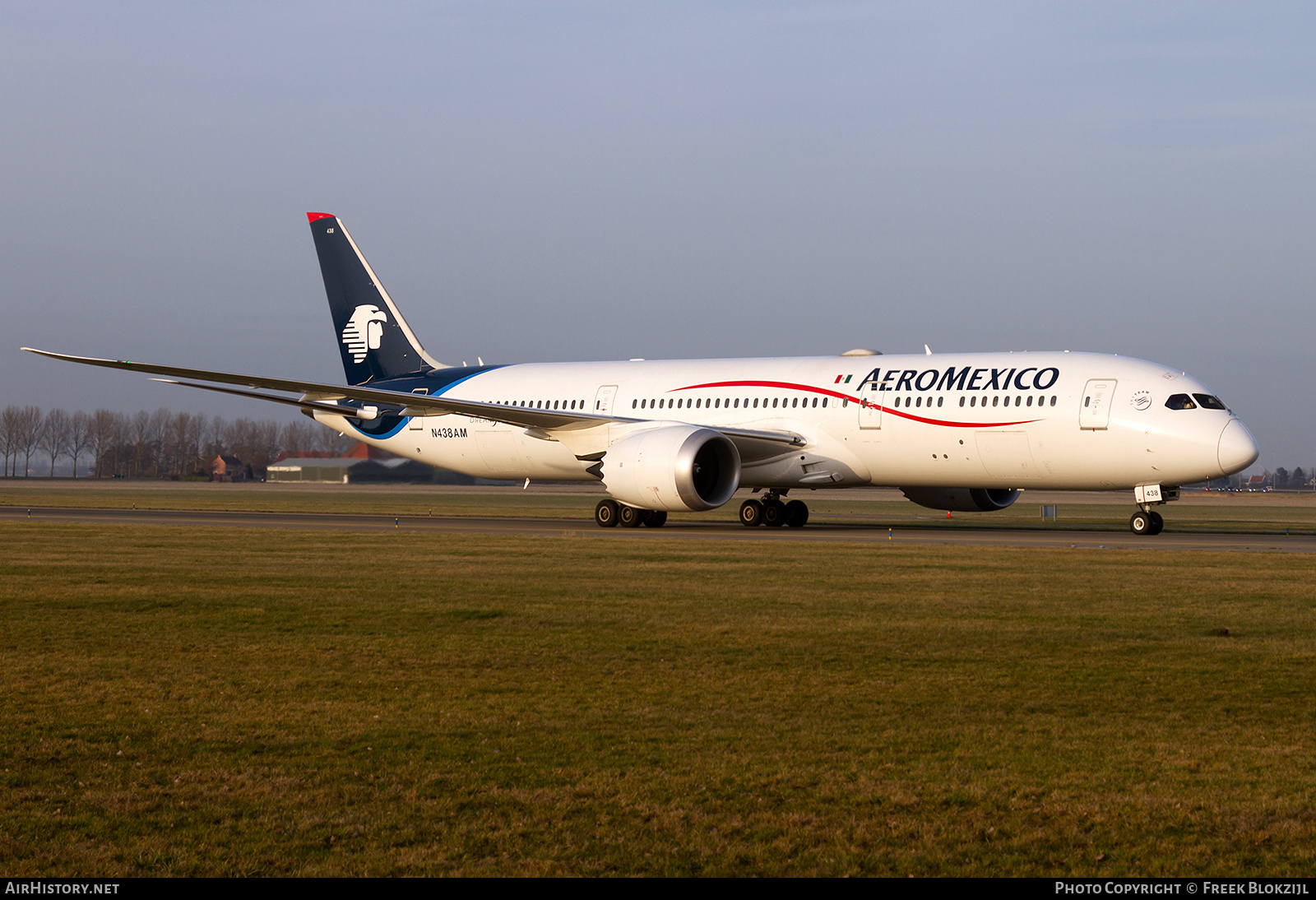 Aircraft Photo of N438AM | Boeing 787-9 Dreamliner | AeroMéxico | AirHistory.net #643021