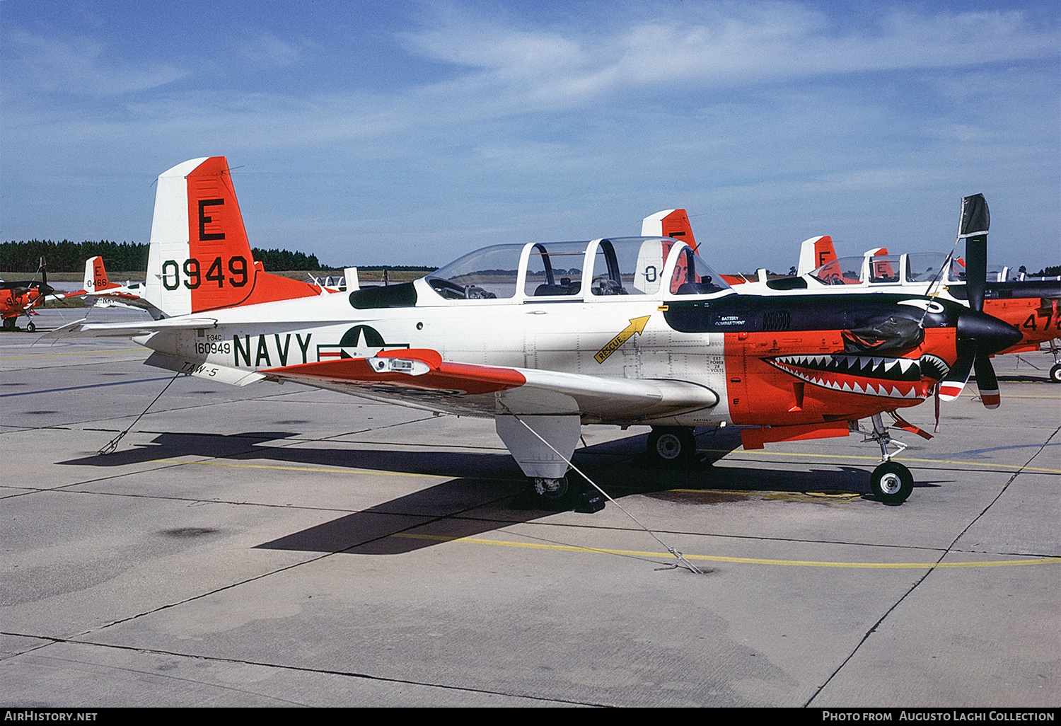 Aircraft Photo of 160949 / 0949 | Beech T-34C Turbo Mentor (45) | USA - Navy | AirHistory.net #643024