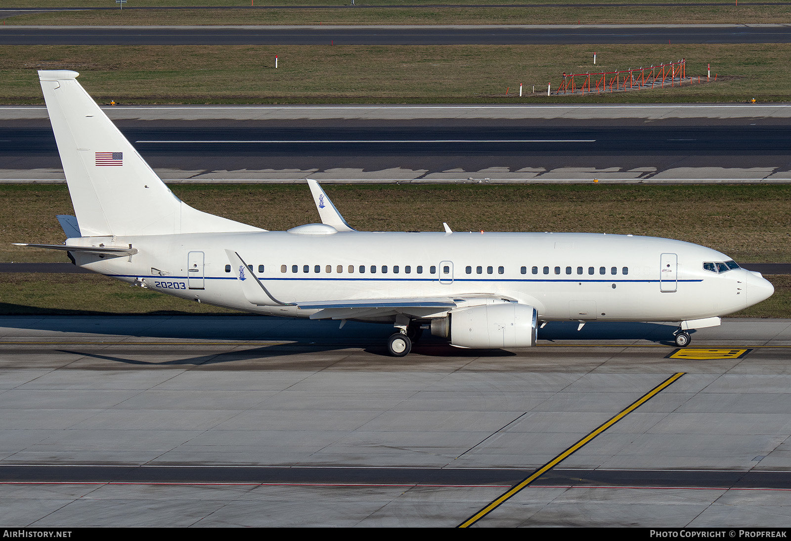 Aircraft Photo of 02-0203 / 20203 | Boeing C-40C | USA - Air Force | AirHistory.net #643030