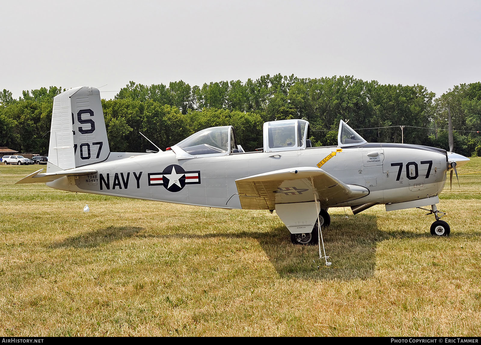 Aircraft Photo of N34VY / 140707 | Beech T-34B Mentor (D45) | USA - Navy | AirHistory.net #643042