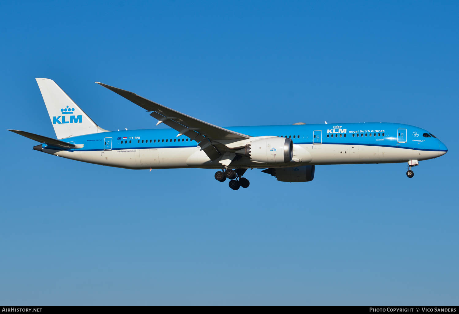 Aircraft Photo of PH-BHI | Boeing 787-9 Dreamliner | KLM - Royal Dutch Airlines | AirHistory.net #643049