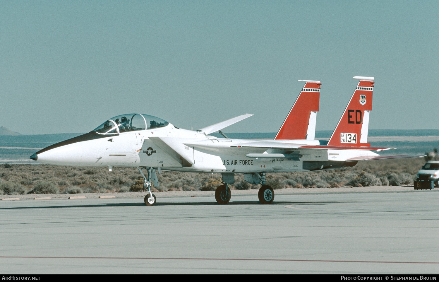 Aircraft Photo of 76-0134 | McDonnell Douglas F-15B Eagle | USA - Air Force | AirHistory.net #643060