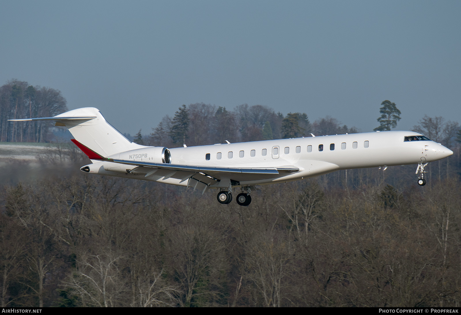Aircraft Photo of N750PB | Bombardier Global 7500 (BD-700-2A12) | AirHistory.net #643067