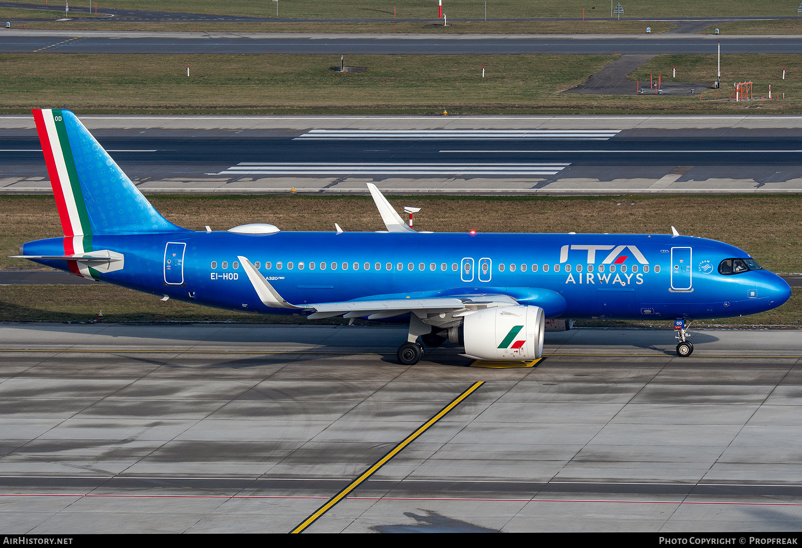 Aircraft Photo of EI-HOD | Airbus A320-272N | ITA Airways | AirHistory.net #643075