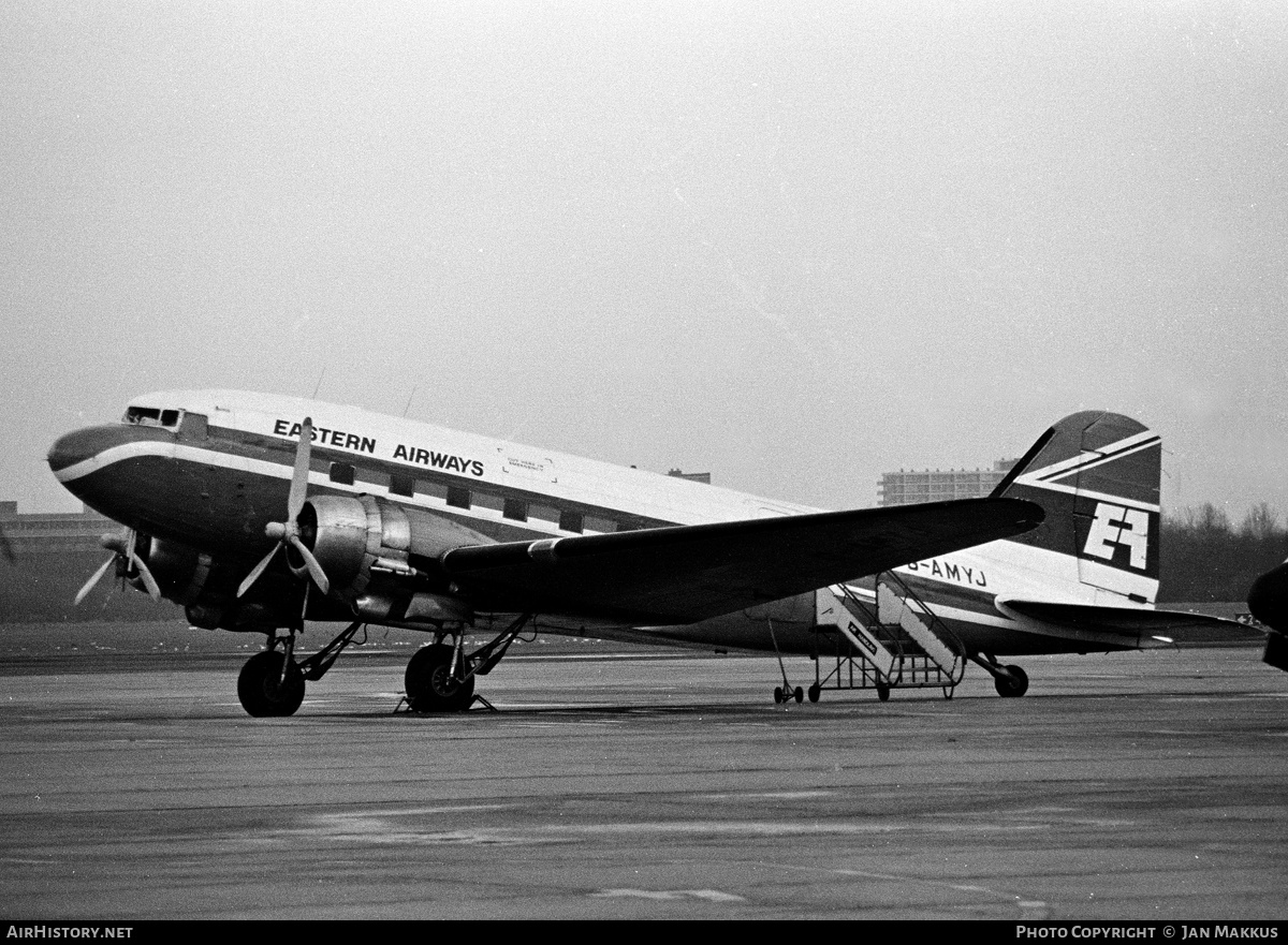 Aircraft Photo of G-AMYJ | Douglas C-47B Dakota Mk.4 | Eastern Airways | AirHistory.net #643079