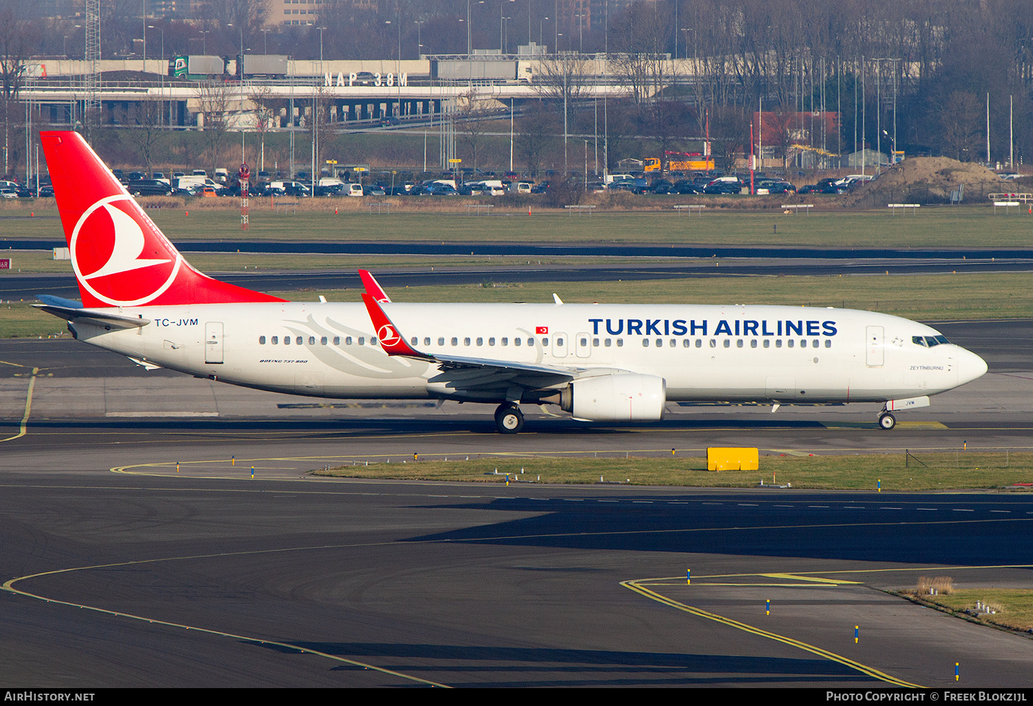 Aircraft Photo of TC-JVM | Boeing 737-8F2 | Turkish Airlines | AirHistory.net #643090