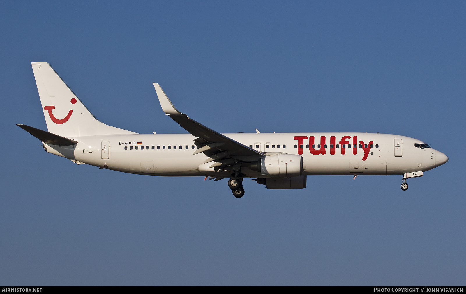 Aircraft Photo of D-AHFO | Boeing 737-8K5 | TUIfly | AirHistory.net #643110