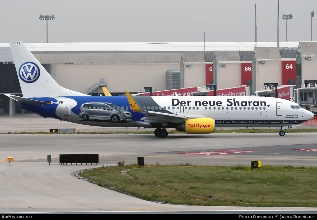 Aircraft Photo of D-AHFB | Boeing 737-8K5 | TUIfly | AirHistory.net #643126