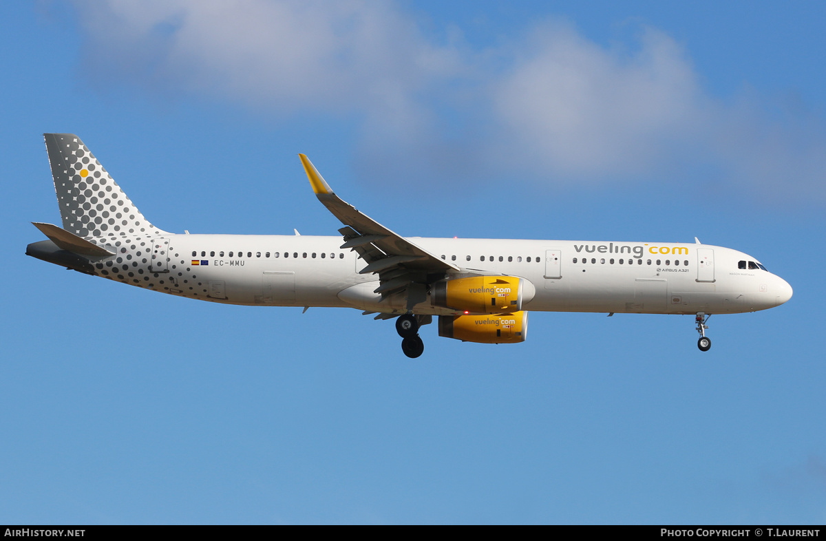 Aircraft Photo of EC-MMU | Airbus A321-231 | Vueling Airlines | AirHistory.net #643154