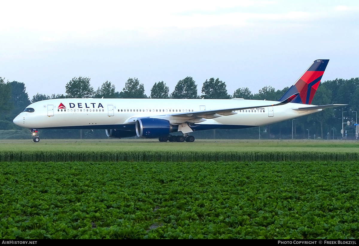 Aircraft Photo of N511DN | Airbus A350-941 | Delta Air Lines | AirHistory.net #643203