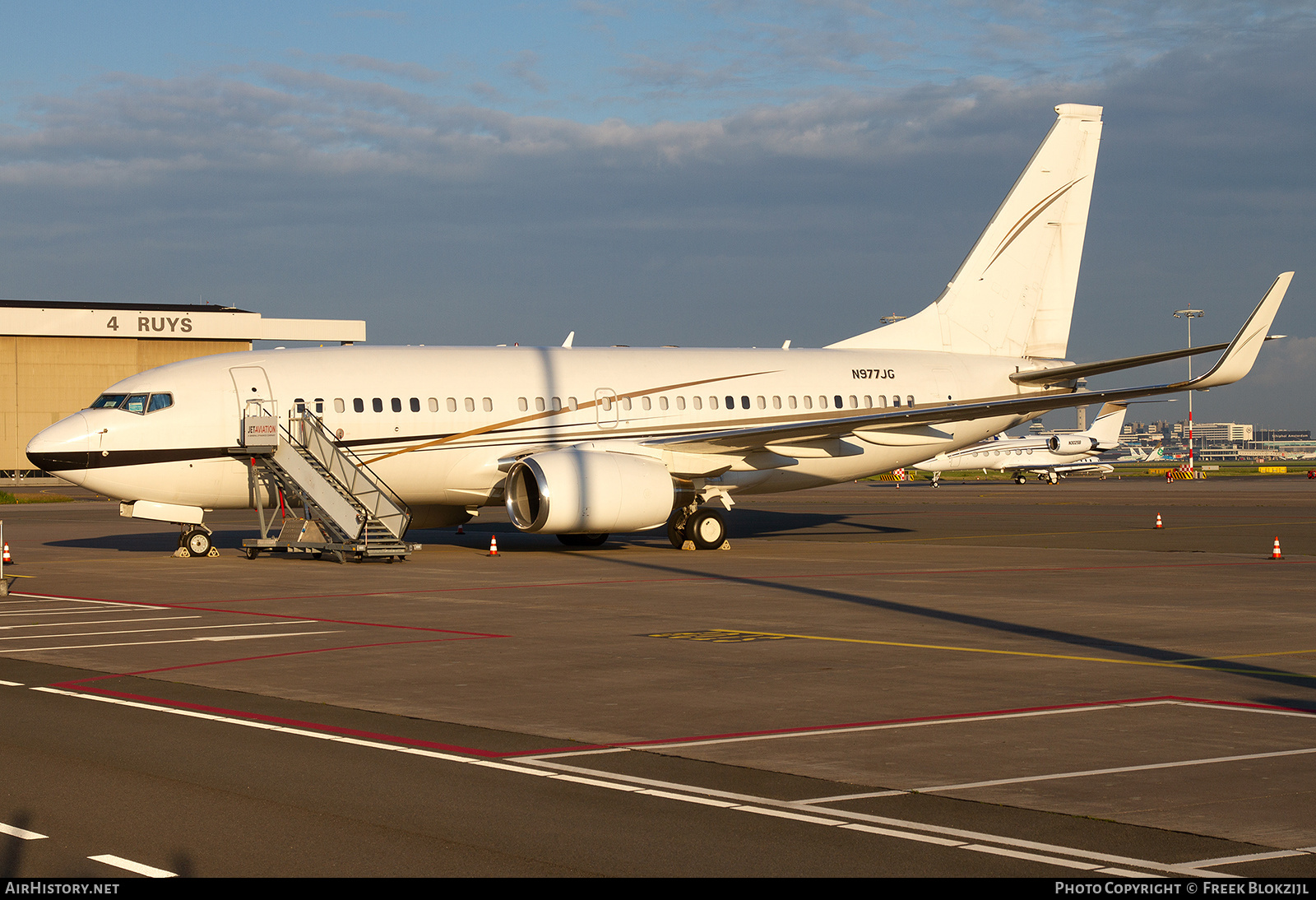 Aircraft Photo of N977JG | Boeing 737-73Q BBJ | AirHistory.net #643206