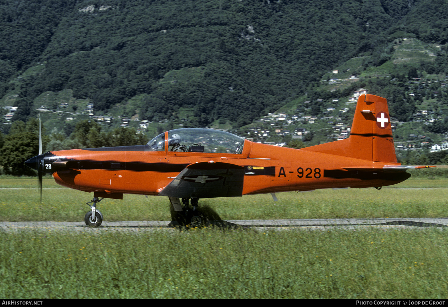 Aircraft Photo of A-928 | Pilatus PC-7 | Switzerland - Air Force | AirHistory.net #643207