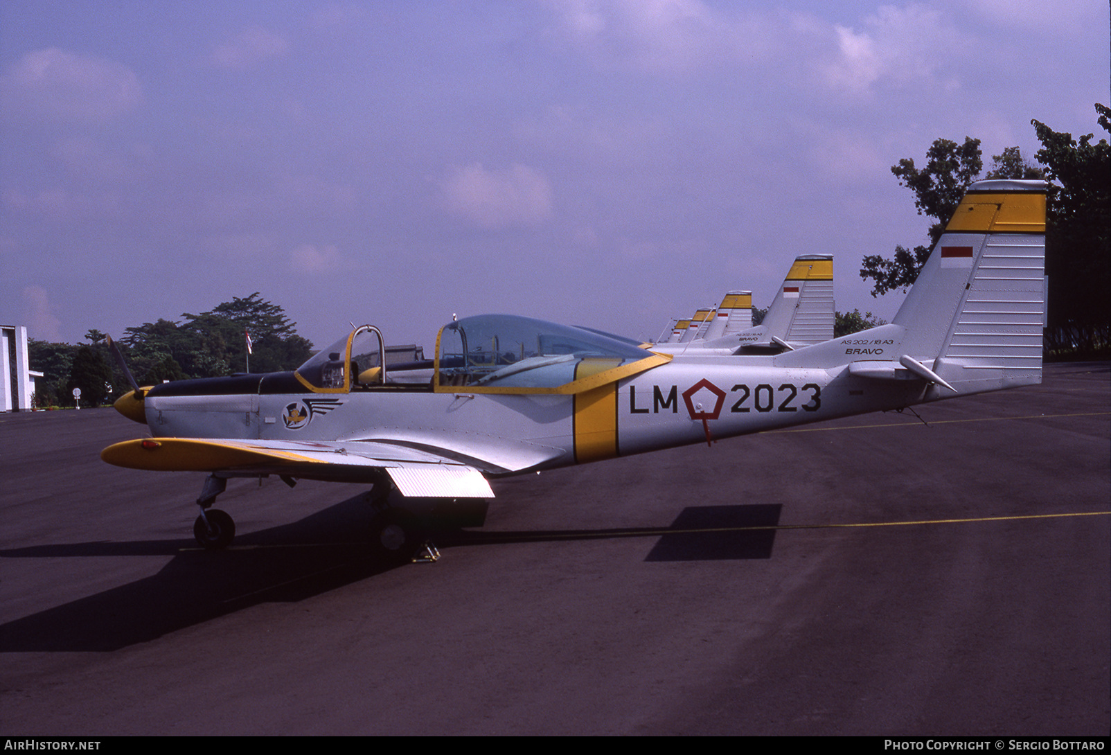Aircraft Photo of LM-2023 | FFA AS-202/18A-3 Bravo | Indonesia - Air Force | AirHistory.net #643208