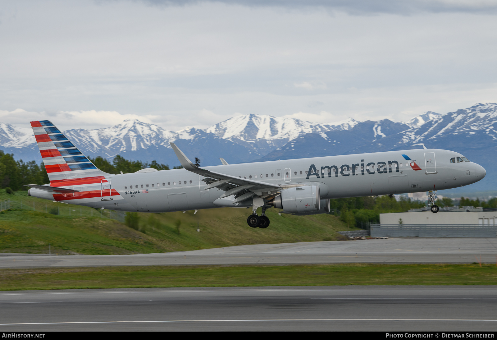 Aircraft Photo of N463AA | Airbus A321-253NX | American Airlines | AirHistory.net #643210