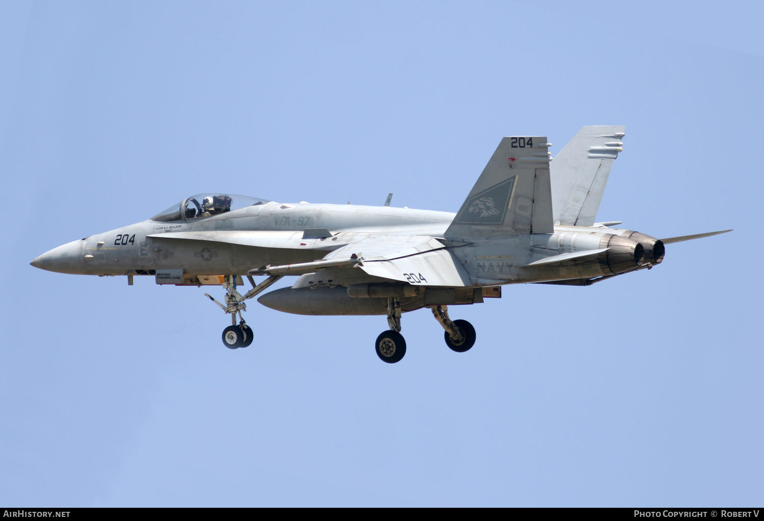 Aircraft Photo of 163455 | McDonnell Douglas F/A-18C Hornet | USA - Navy | AirHistory.net #643217