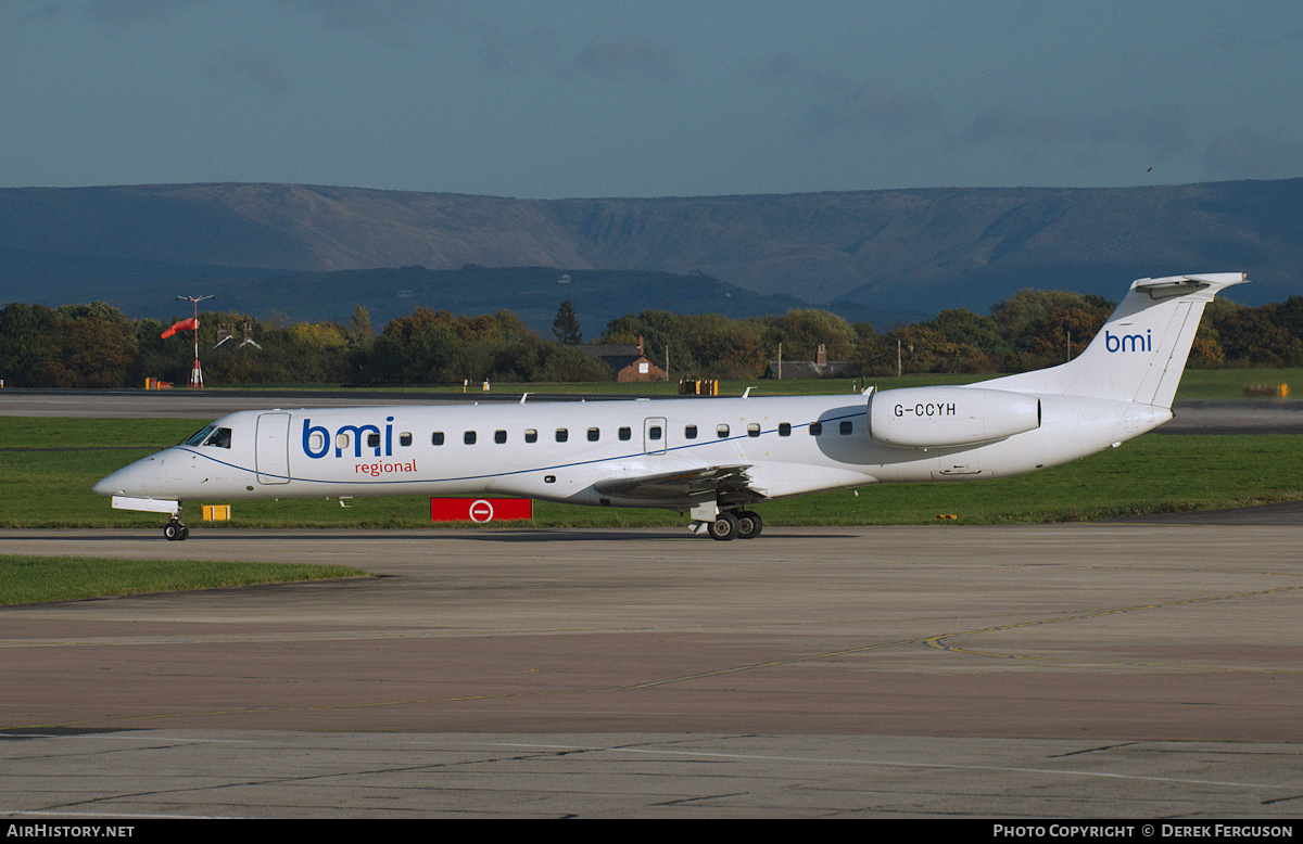 Aircraft Photo of G-CCYH | Embraer ERJ-145EP (EMB-145EP) | BMI Regional | AirHistory.net #643231