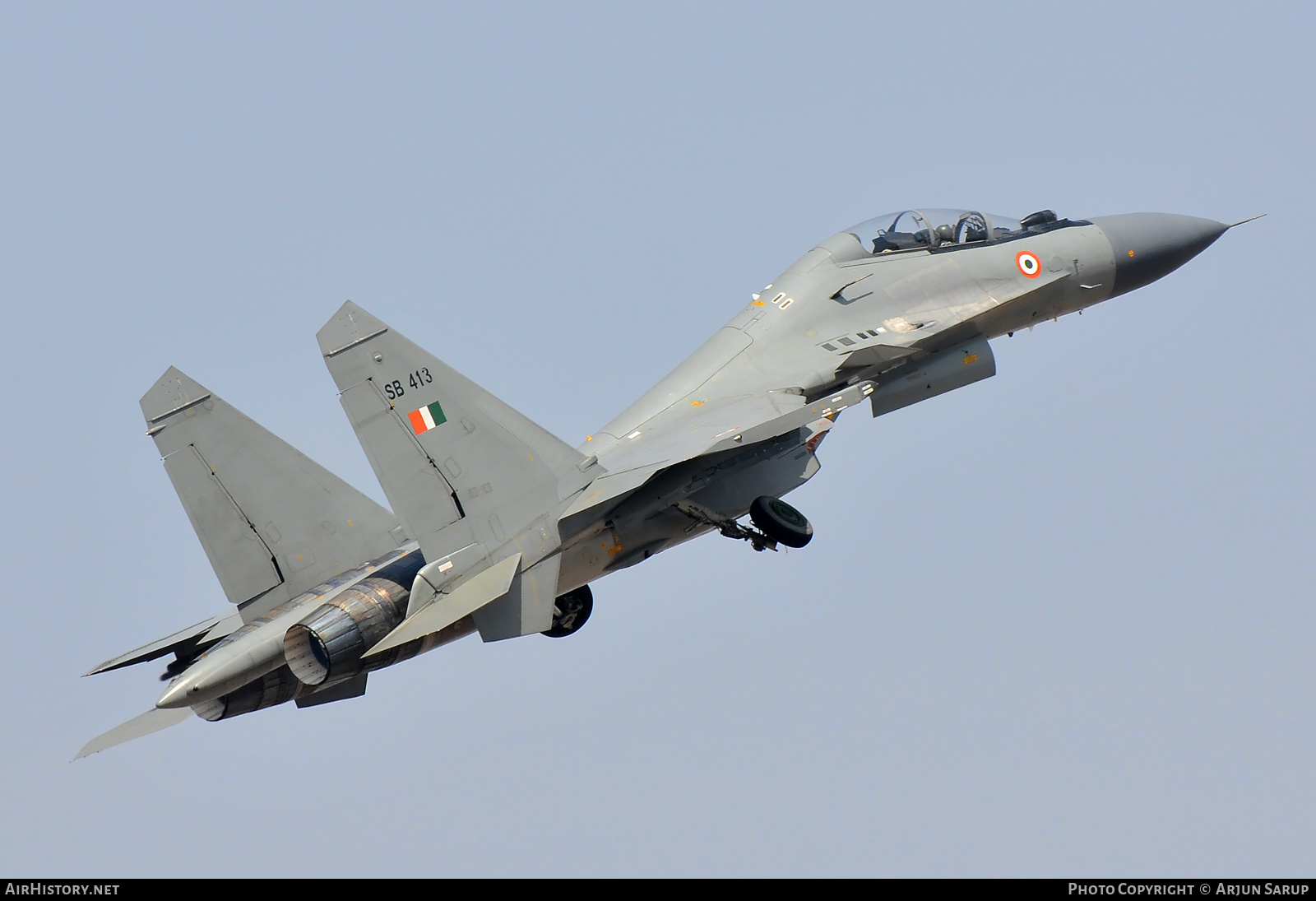 Aircraft Photo of SB413 | Sukhoi Su-30MKI | India - Air Force | AirHistory.net #643246