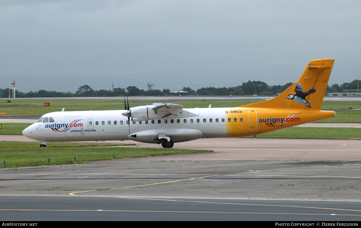 Aircraft Photo of G-BWDA | ATR ATR-72-202 | Aurigny Air Services | AirHistory.net #643256