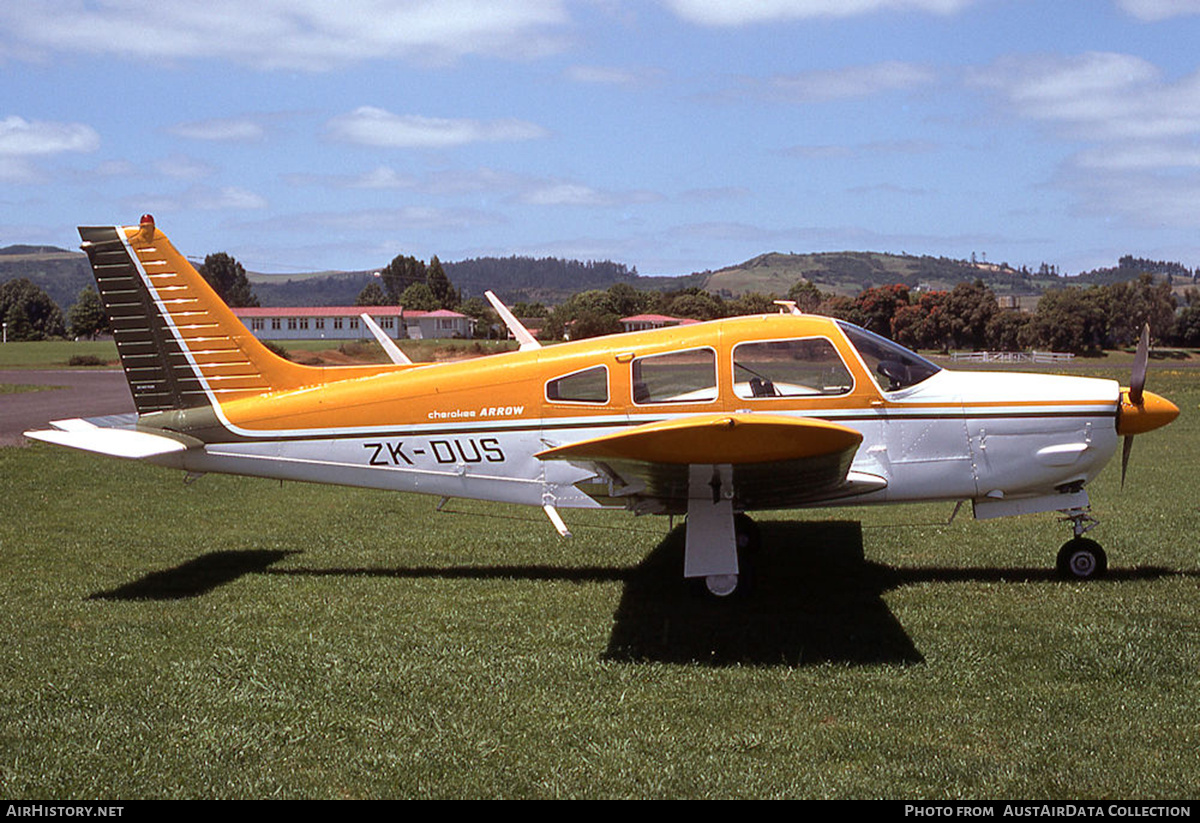 Aircraft Photo of ZK-DUS | Piper PA-28R-200 Cherokee Arrow II | AirHistory.net #643259