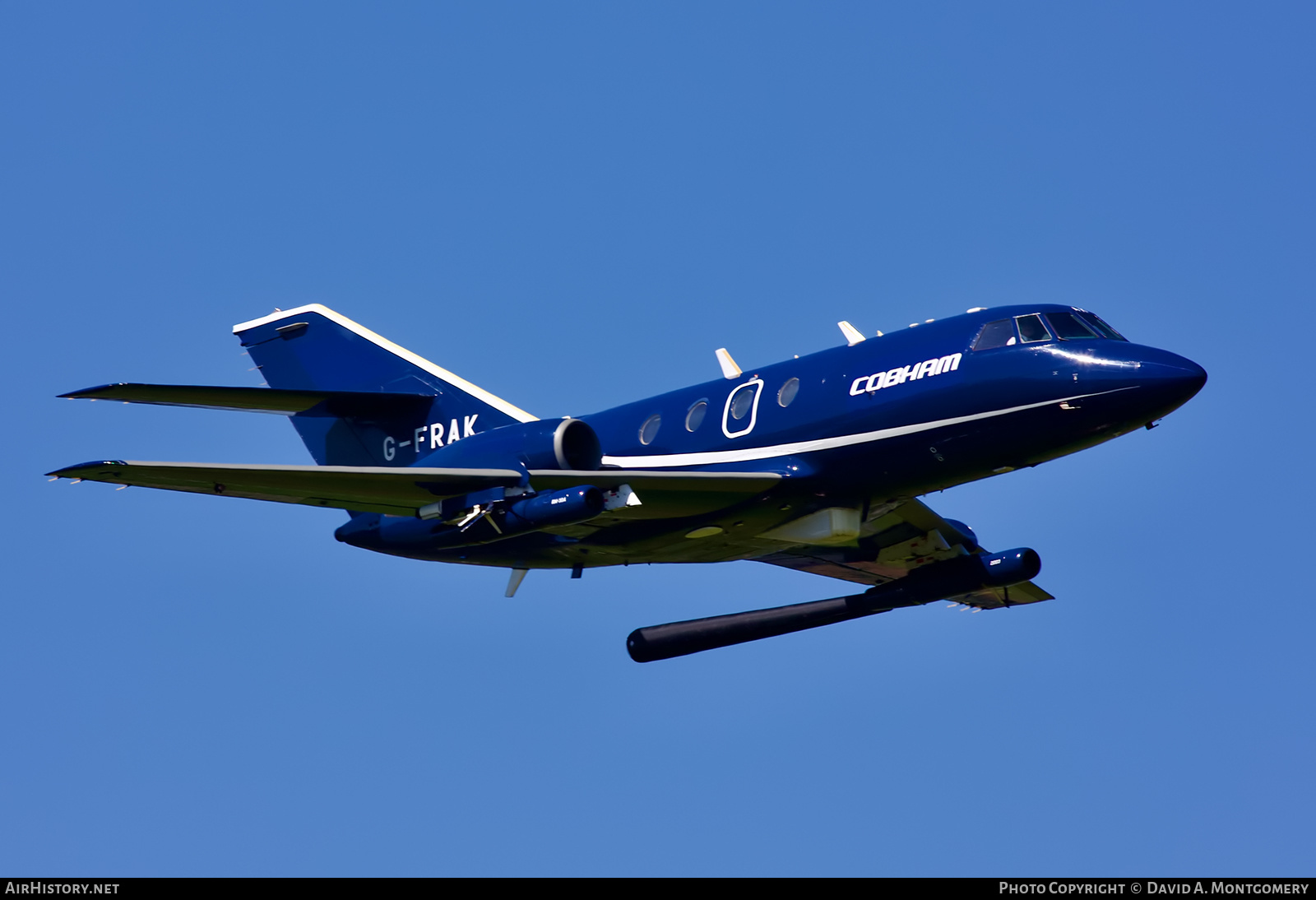 Aircraft Photo of G-FRAK | Dassault Falcon 20DC | Cobham Aviation Services | AirHistory.net #643263