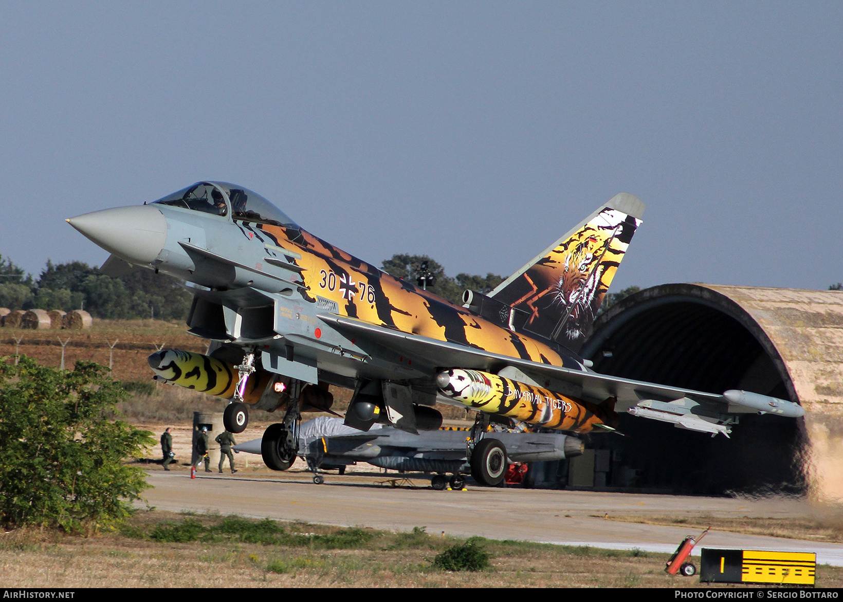 Aircraft Photo of 3076 | Eurofighter EF-2000 Typhoon S | Germany - Air Force | AirHistory.net #643264