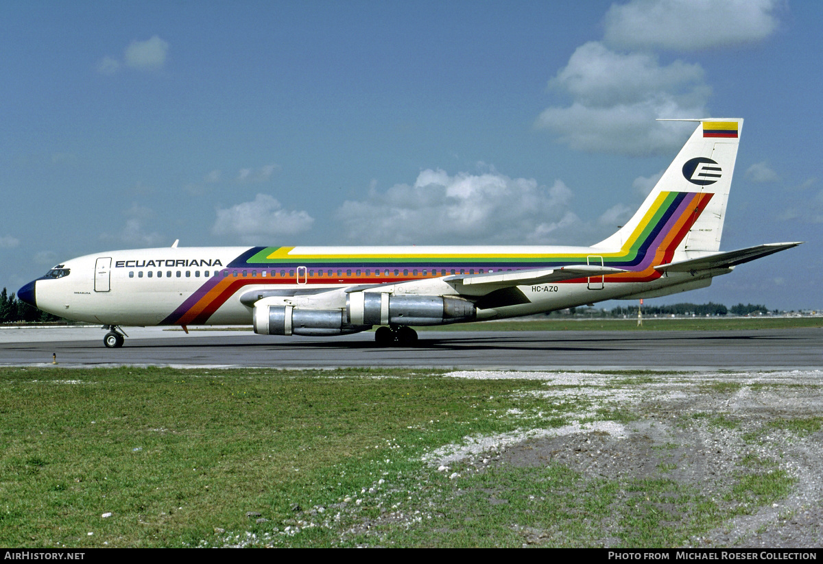 Aircraft Photo of HC-AZQ / FAE-18037 | Boeing 720-023B | Ecuatoriana | AirHistory.net #643274