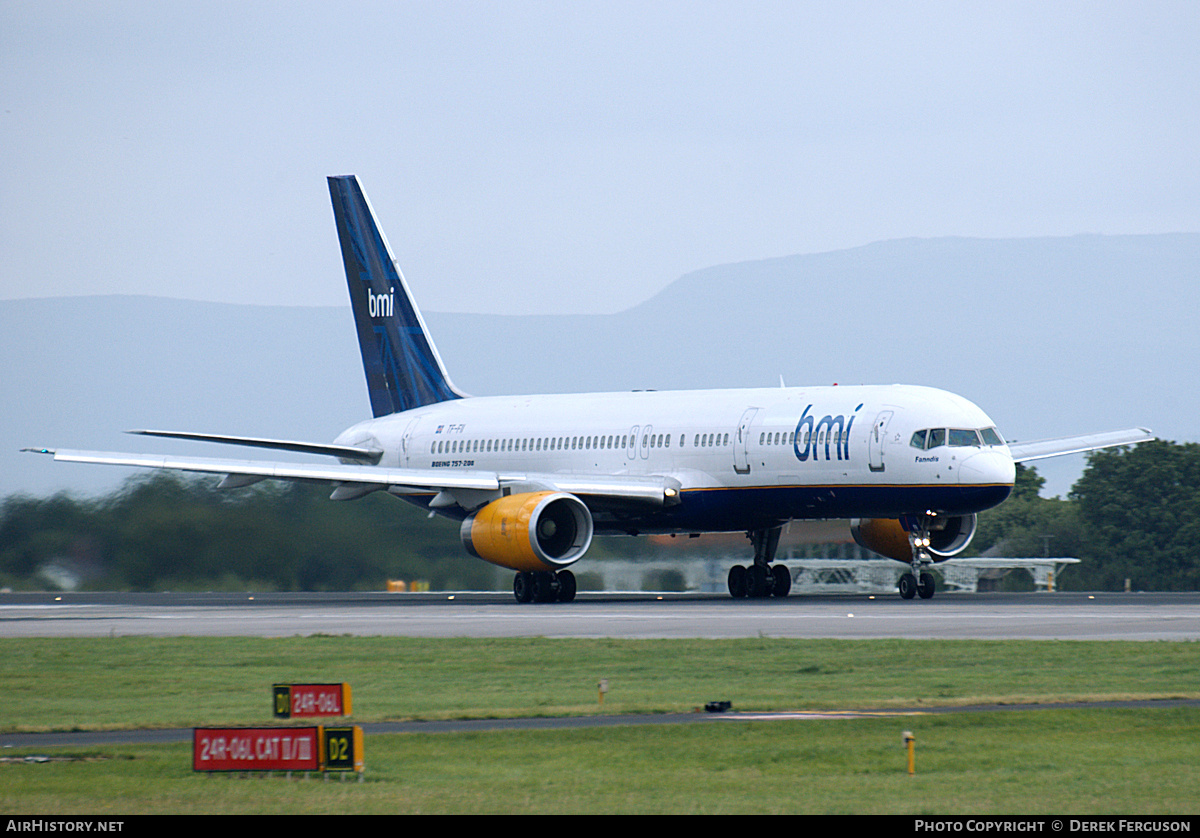 Aircraft Photo of TF-FII | Boeing 757-208 | BMI - British Midland International | AirHistory.net #643277