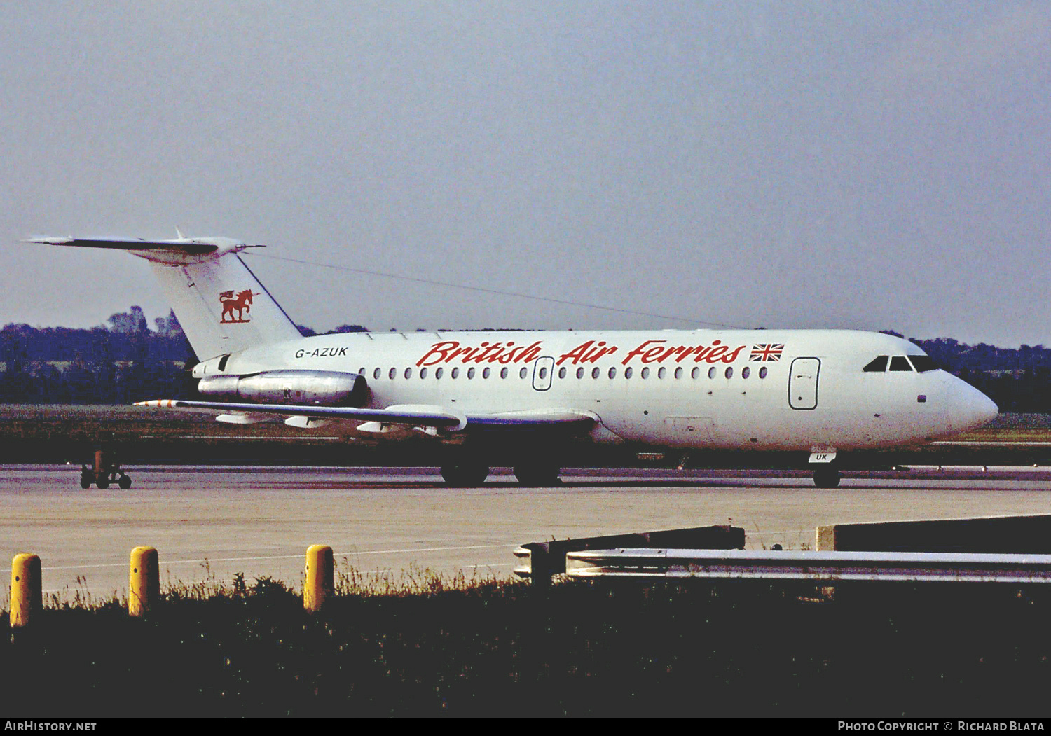 Aircraft Photo of G-AZUK | BAC 111-476FM One-Eleven | British Air Ferries - BAF | AirHistory.net #643280
