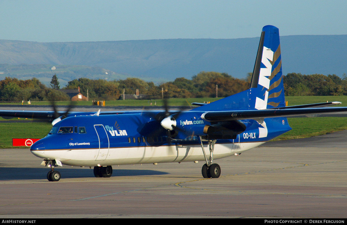 Aircraft Photo of OO-VLX | Fokker 50 | VLM Airlines | AirHistory.net #643298