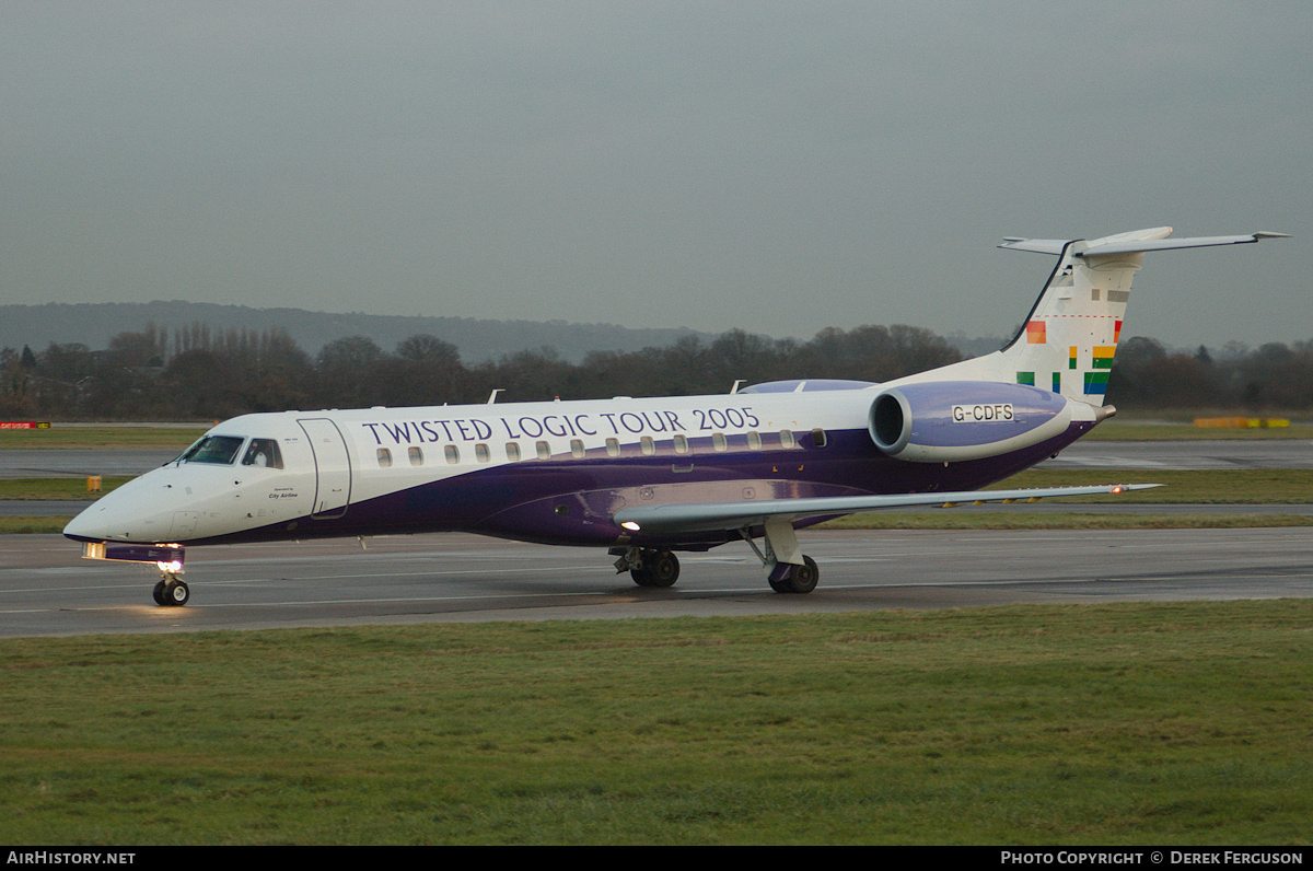 Aircraft Photo of G-CDFS | Embraer ERJ-135ER (EMB-135ER) | City Airline | AirHistory.net #643306