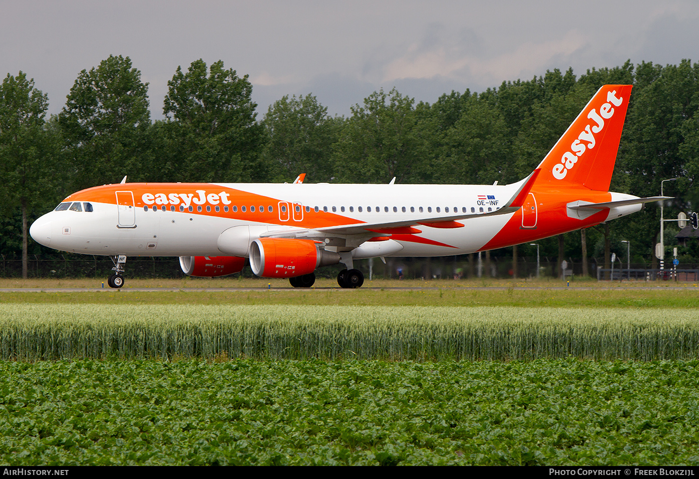 Aircraft Photo of OE-INF | Airbus A320-214 | EasyJet | AirHistory.net #643307